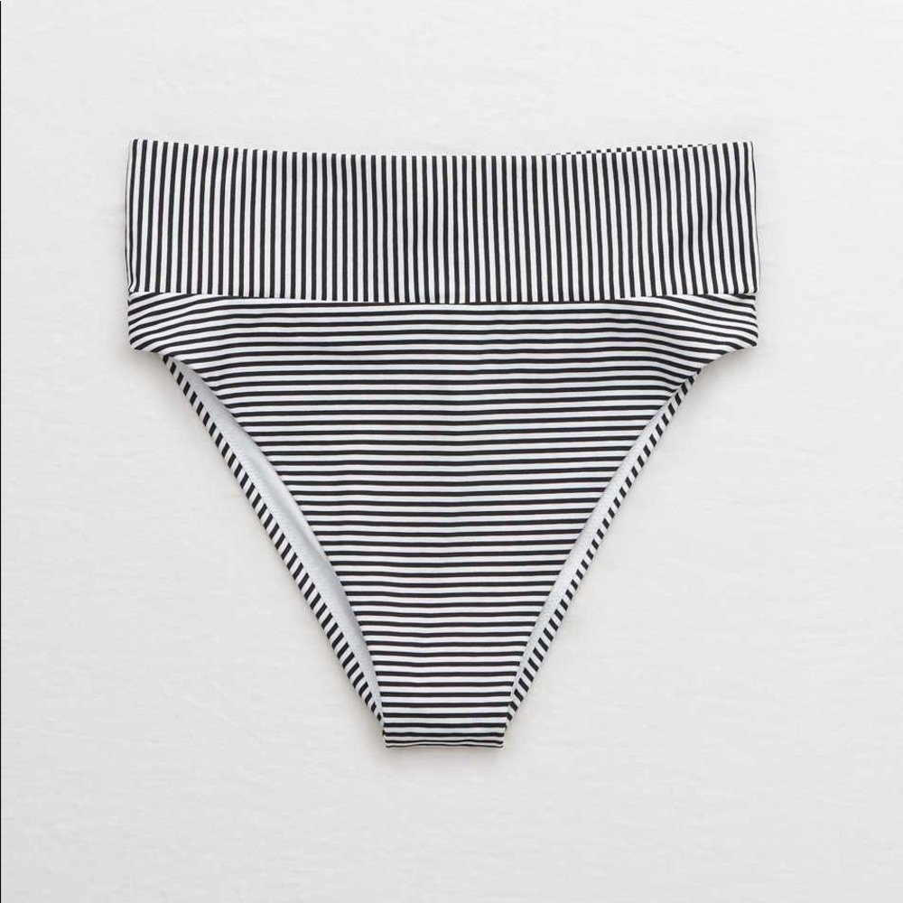 Aerie High Cut Cheeky Bikini Bottom